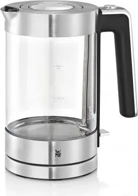 WMF Wasserkocher Glas 1,7l - SCHOTT Glas, 360° Gerätesockel, 3000W, bpa-frei für schnelles Erhitzen