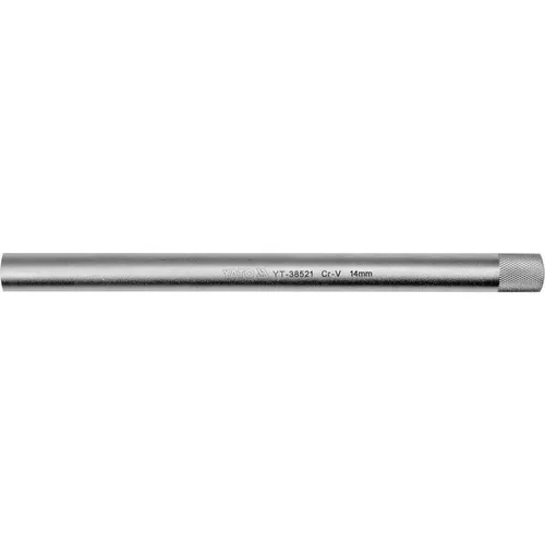 Yato Zündkerzenschlüssel 250 mm (YT-38521) - Praktischer Zündkerzenschlüssel mit 250 mm Länge, ideal für präzise Arbeiten an Zündkerzen. Robuste Verarbeitung garantiert eine lange Lebensdauer.