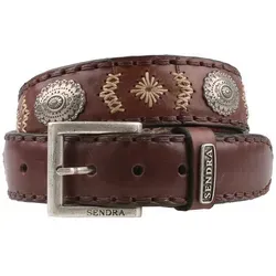 Sendra Boots Ledergürtel 8535 in braun von Sendra