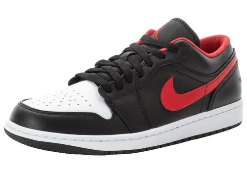 AIR JORDAN 1 LOW - Schwarz - 45.5 (EU) - Sneaker für Herren, zeitloses Design und erstklassiger Tragekomfort für jeden Anlass.