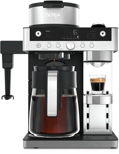 NINJA Kaffee-Espressoautomat CFN802EU - Kaffeemaschinen für Kaffeeliebhaber, mit vielseitigen Funktionen für perfekten Espresso und Kaffeespezialitäten zu Hause.