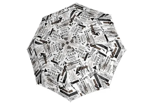 doppler® Taschenregenschirm Fiber in weiß von doppler®