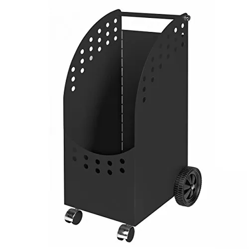 Schindler + Hofmann 21.02.431.2 Holzwagen, schwarz beschichtet, 79cm