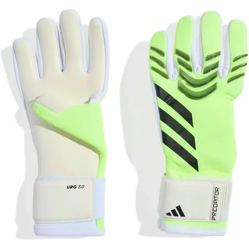 adidas Predator League Radiant Blaze Torwarthandschuhe Größe 10 - Torwarthandschuhe mit anpassbarer Passform und dehnbarer Halbhandschlaufe für optimale Stabilität. Die URG 3.0 Latex-Handfläche bietet besten Grip und Polsterung.