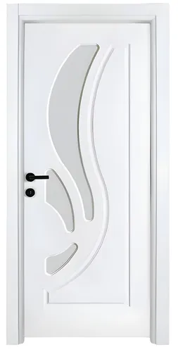 Hochwertige Weiße Designer Wohnungstür mit PVC-Beschichtung - Moderne Einzeltür aus Holzwerkstoffen, ideal für verschiedene Räume. Mit 2 Jahren Herstellergarantie und ansprechendem Design fügt sie sich harmonisch in Ihr Zuhause ein.