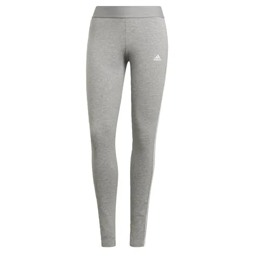 adidas LOUNGEWEAR Essentials 3-Streifen Leggings Damen in grau von adidas