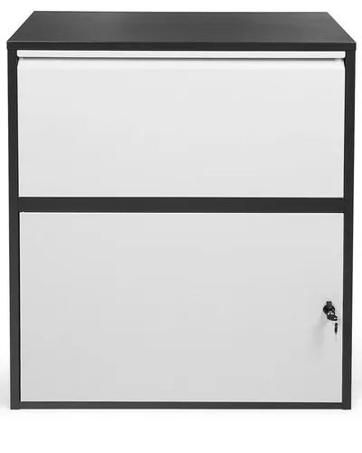 ONDIS24 Briefkasten Korona Paketbox XXL - Sicherer Paketsafe für Zuhause - Briefkasten mit abschließbarem Paketsafe, ideal für Pakete und Päckchen. Inklusive Bodenanker für sicheren Stand und Schaumstoffmatte zum Geräuschschutz.