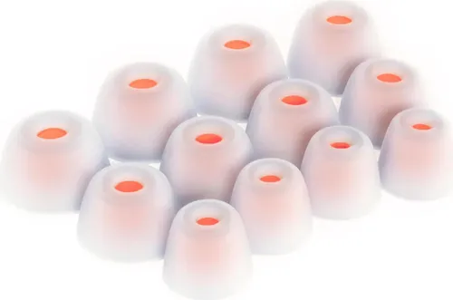 Silikon Ohrstöpsel Ohrhörer Gummi Tipps Für JBL Tune 230NC TWS, Live Pro+ Kopfhörer Ohrhörer in Weiß 12 x