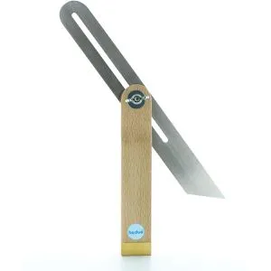 Hedue Winkelschmiege A228, 250mm, aus Holz und Edelstahl