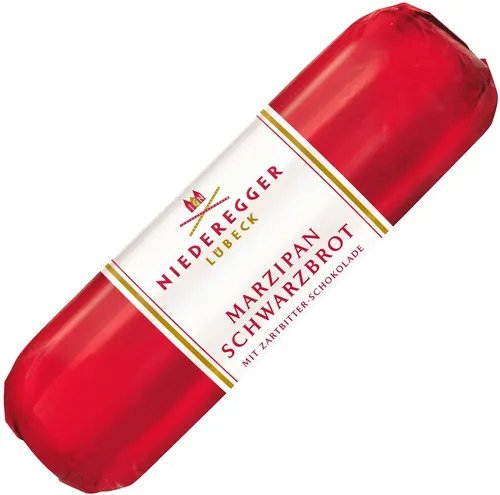 GOURVITA DE J.G. Niederegger Marzipan Schwarzbrot, 200g