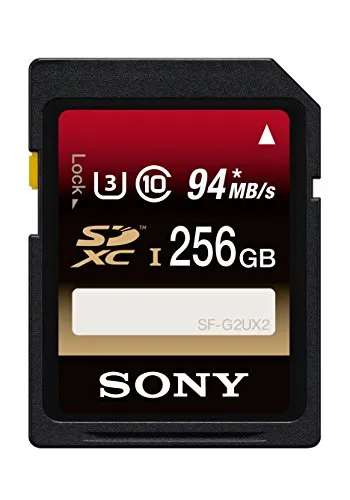Sony Flash-Speicherkarte, SDHC, 4 GB 256 GB