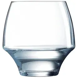 Chef & Sommelier Feeling Türkis - 6 niedrige Becher 38 cl - Gläser aus Kwarx mit effizientem Dekantier-Effekt für sofortigen Genuss, ideal für Weinliebhaber und stilvolle Anlässe.