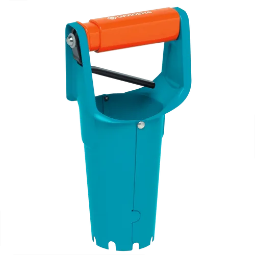 Gardena Blumenzwiebelpflanzer - Gartenwerkzeug für einfaches Pflanzen von Blumenzwiebeln, ergonomisches Design für komfortable Handhabung und müheloses Setzen im Garten.