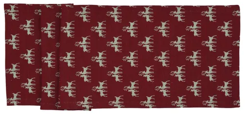 Sander Tischläufer Montagne, 01 rot von Sander