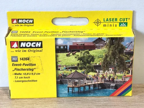 Produktbild NOCH 14264 H0 Event-Pavillon Fischersteg
