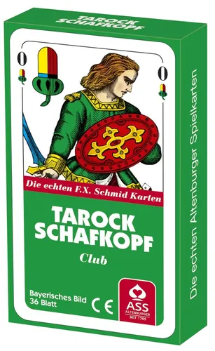 Produktbild 10x ASS 22599437 Spielkarten Schafkopf Tarock