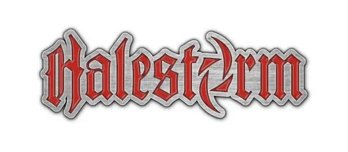 HALESTORM METALL PIN # 2 CLASSIC LOGO FIRST LP ANSTECKER BADGE BUTTON 4,5x1,5cm