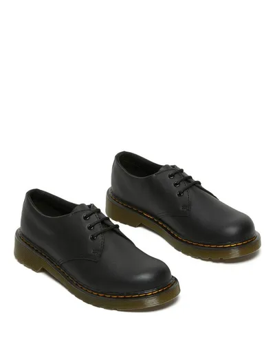 DR. MARTENS 1461 Y Black Softy T Youth Lace Shoe Kinderschuh, Schnürschuh, Freizeitschuh mit Blockabsatz