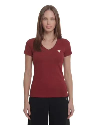 Guess Damen Ss Vn Mini Triangle Tee von GUESS