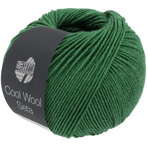 Wolle Kreativ! Lana Grossa - Cool Wool Seta Fb. 23 opalgrün 50 g