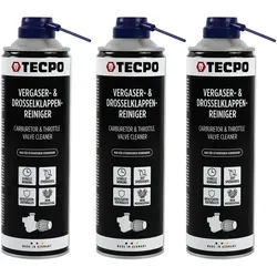 TECPO Vergaser & Drosselklappen Reiniger Ansaug-System-Reinigung...
