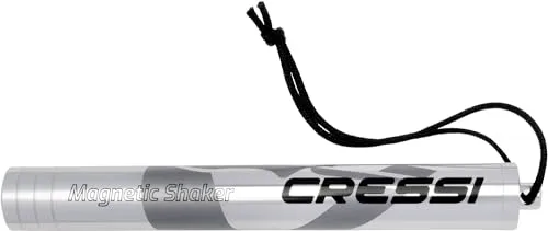Cressi Magnetic Shaker - Akustisches Warngerät für Taucher, Silber, Einheitsgröße, Erwachsene Unisex