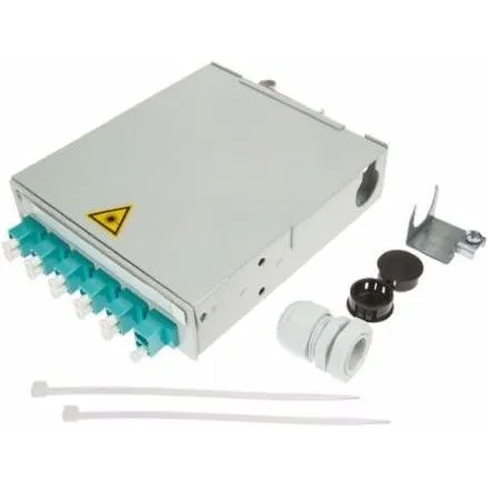 Telegärtner TS-Verteiler 6xLC-D Spleisskassette (CAT6, 0.14 m) (H82050K0005)