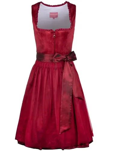 Produktbild Krüger Dirndl Joelina (60cm) in Rot – Größe 40