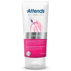 Attends Professional Care Hydro Gel, 200 ml - Arzneimittel mit kühlendem und wärmendem Effekt, ideal für die Durchblutungsförderung. Enthält Minzöl, Kampfer und Menthol für eine belebende Massage.