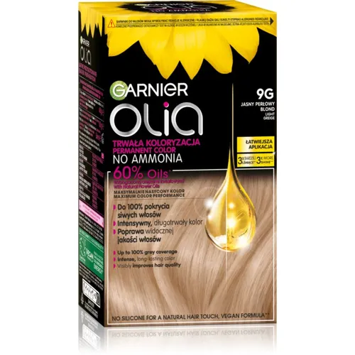 Garnier Olia Big Kit Permanent-Haarfarbe 9G Light Greige