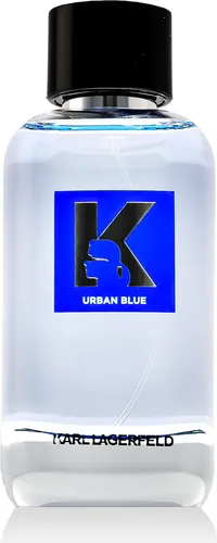 Karl Lagerfeld Jeans Urban Blue EDT 100 ml - Herrenduft mit frisch-aquatischer Note, ideal für den aktiven Mann – erfrischend, energisch und elegant für jeden Anlass.