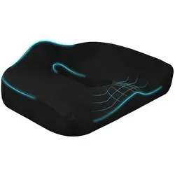 HOMCOM Orthopädisches Sitzkissen aus Memory-Schaum