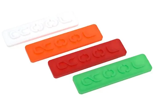 Alphacool 12553 Eisbaer Logo Kit 4 Stück Wasserkühlung Sets und Systeme