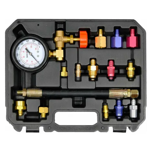YATO YT-73045 Prüfgerät für Hydraulik- und Pneumatikdruck - Prüfgerät von YATO für Hydraulik- und Pneumatikdruck. Ideal für präzise Messungen und den professionellen Einsatz in der Fahrzeugdiagnose.