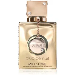 Armaf Club de Nuit Milestone Eau de Parfum unisex 30 ml - Eau de Parfum für Männer und Frauen, inspiriert von Lebensmeilensteinen mit erfrischenden maritimen Noten und einer harmonischen Herzkomposition für ein Gefühl von Erfolg und Erfüllung.