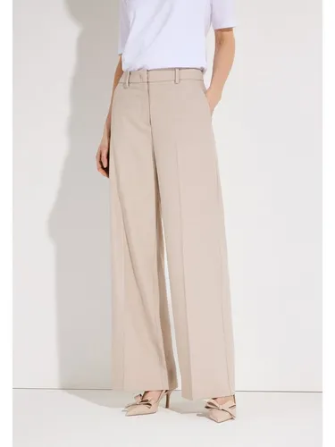 MORE & MORE Melange Structure Anzughose Wi 2214 beige 34 von MORE&MORE