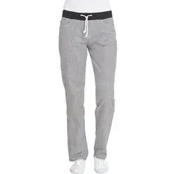 Hose Schrittlänge ca.80 cm schwarz/weiß, Gr. 54