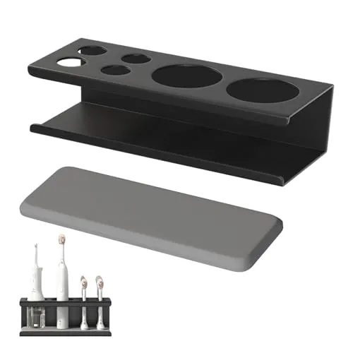 Zahnbürstenhalter Schwarz von Ferizzia