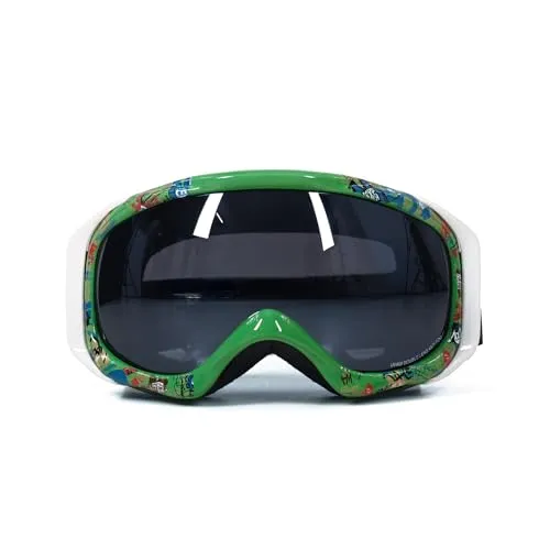 F2 Trans Snowboard Brille Rider Rookie Junior Sondermodell One Size Grün