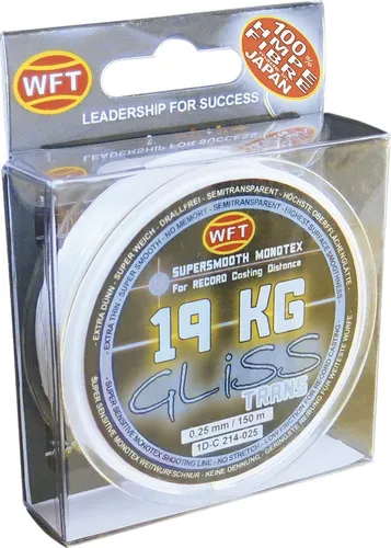 Produktbild WFT Schnur Gliss Monotex Trans Länge 150m ø 0,08mm