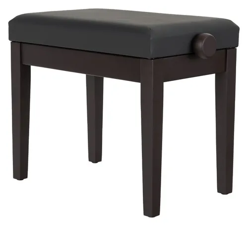 Classic Cantabile Pianobank Modell P Rosenholz Matt - Zubehör für Tasteninstrumente, Höhenverstellbare Pianobank aus massiver Holzkonstruktion mit elegantem Rosenholz Matt-Finish und komfortablem Kunstlederpolster.