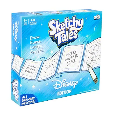 Disney Sketchy Tales: The Magical Disney Drawing Game for Kids