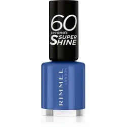 Rimmel 60 Seconds Super Shine Nagellack Farbton 828 Danny Boy Blue! 8 ml
