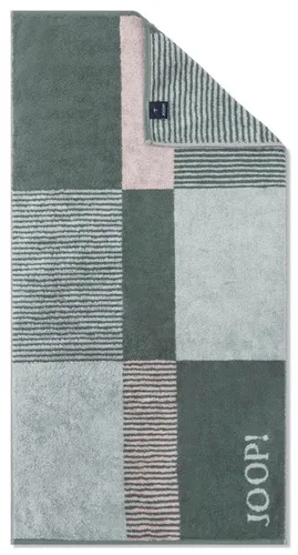 JOOP! Handtücher Divided Squares 1705 in grün von JOOP!