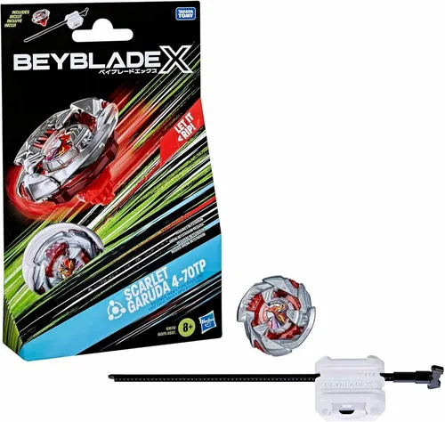 Beyblade X Scarlet Garuda 4-70TP BX Starter Pack Set Mit Balance Typ Top
