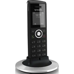Snom M25 Office DECT-Mobilteil - Schwarz, 1,4-Zoll TFT-Display, bis zu 75 Std. Standby & 7 Std. Gesprächszeit, ideal für den professionellen Einsatz