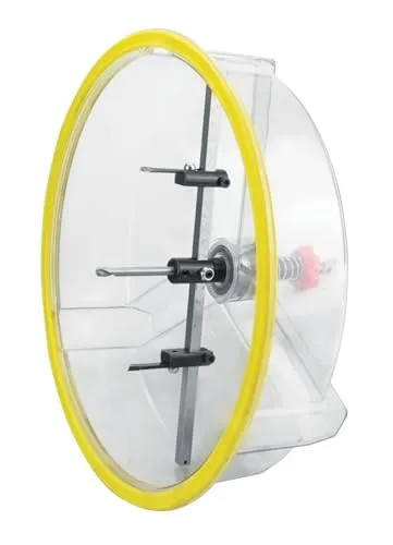 Hartmetall Kreisschneider BHC 305 im Koffer - Zubehör für Elektrowerkzeug mit einstellbarer Schnitttiefe bis 30mm und vielseitigen Anwendungsmöglichkeiten für saubere Schnitte in Holz, Kunststoff und Gipsplatten.