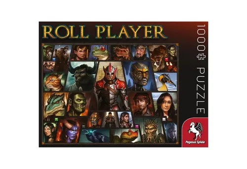 Pegasus Spiele Roll Player Puzzle 1000 Teile