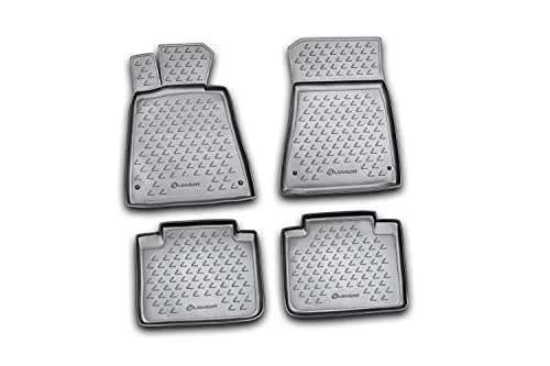 Element 3D Gummimatten Set passend für Lexus GS300 (2007-2011) | 100% passgenaue Auto Fußmatten, robuste Universal Fußmatte Auto, Gummimatten Auto