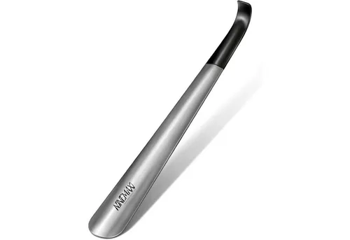 Schuhlöffel 42 cm Edelstahl Schuhanzieher Silbrig